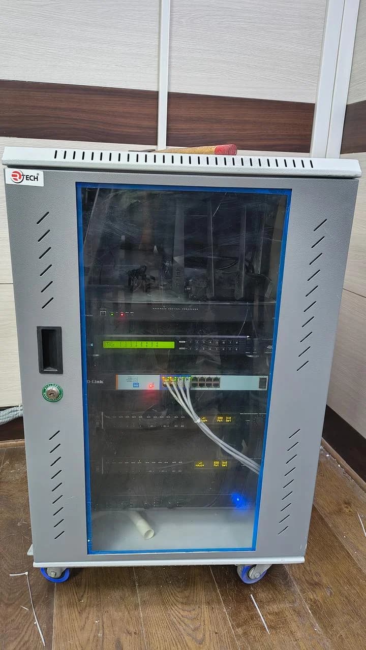 Enterprise Network Rack Setup